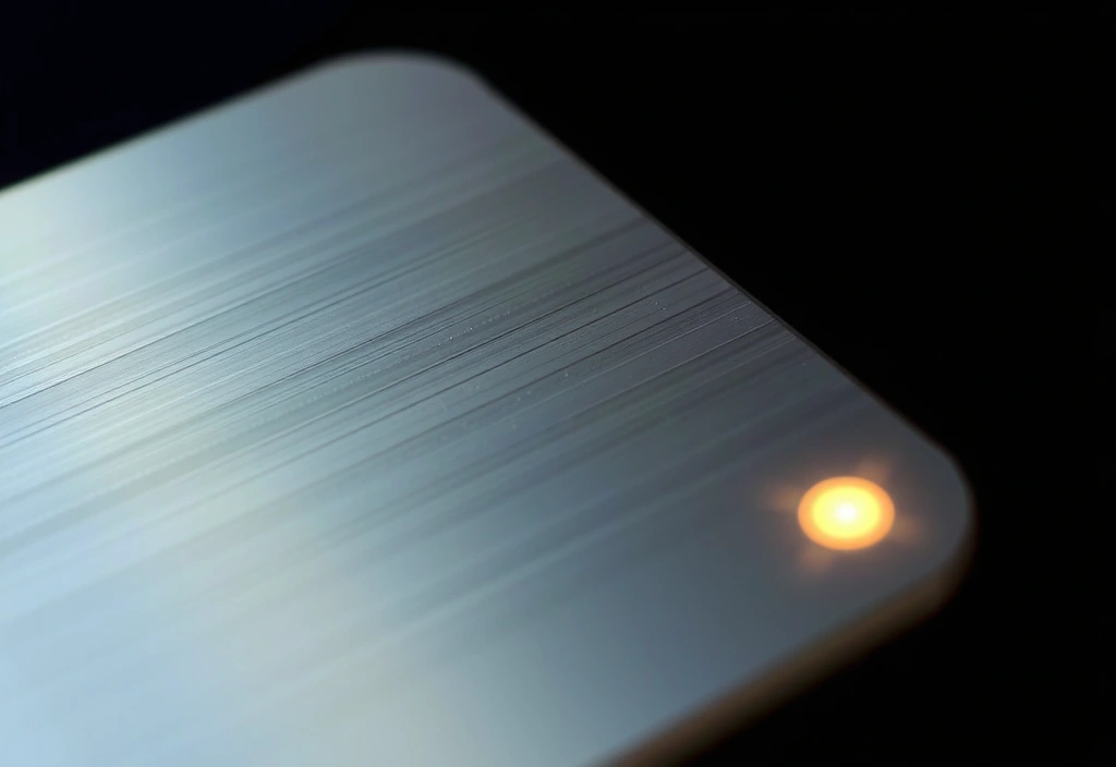 Security hardware close-up